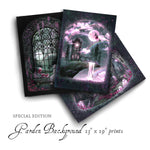 Load image into Gallery viewer, &quot;Princess Asha&#39;s Window&quot; 13x19 Special Edition Garden Background Wall Art Print
