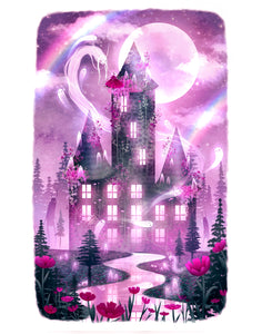 "Spirit Lands: Wysteria's Castle" (2023 Remaster) LIMITED EDITION Wall Art Print