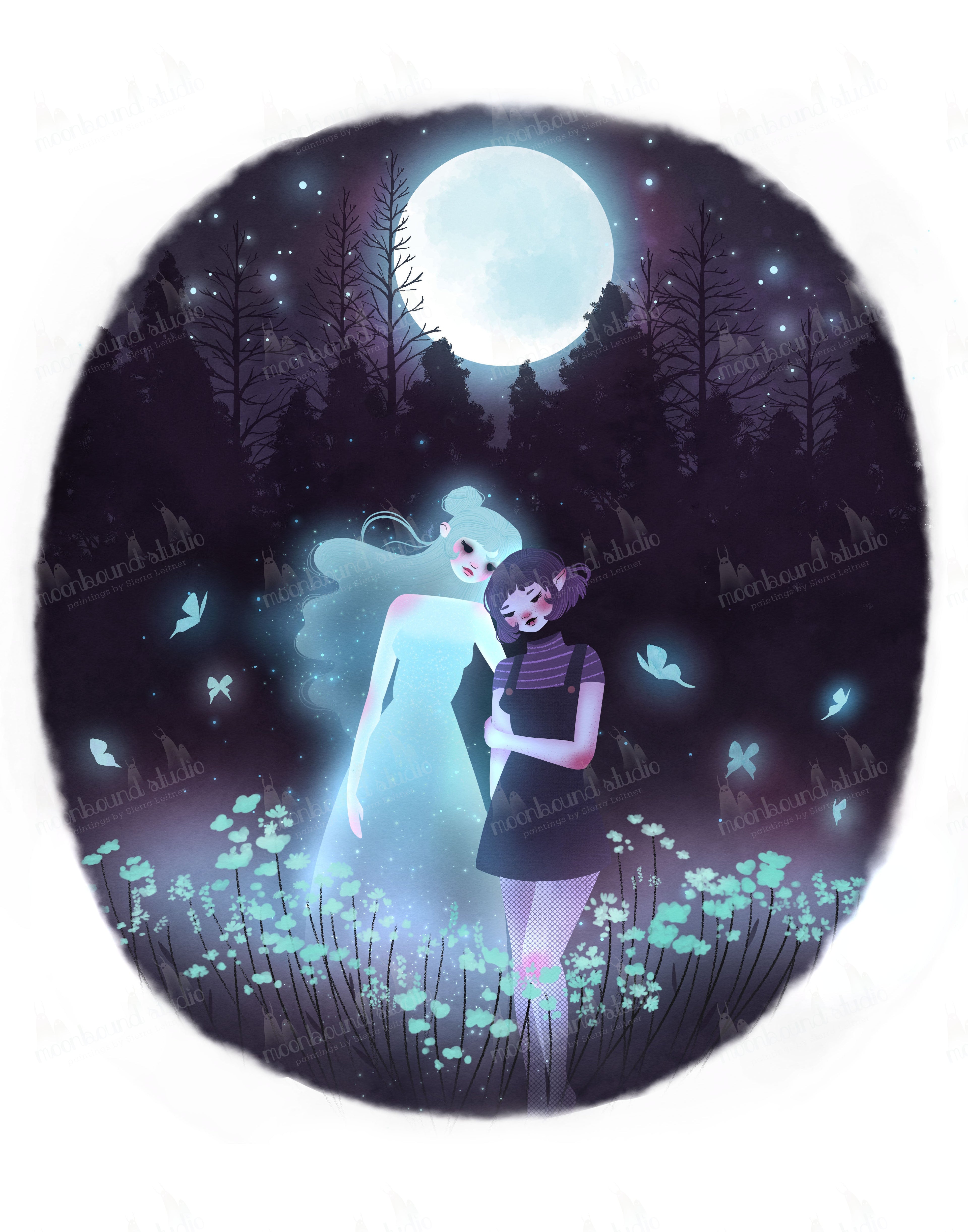 *Clearance*  11 x 14 "Etta & Sadie" Limited Edition Wall Art Print