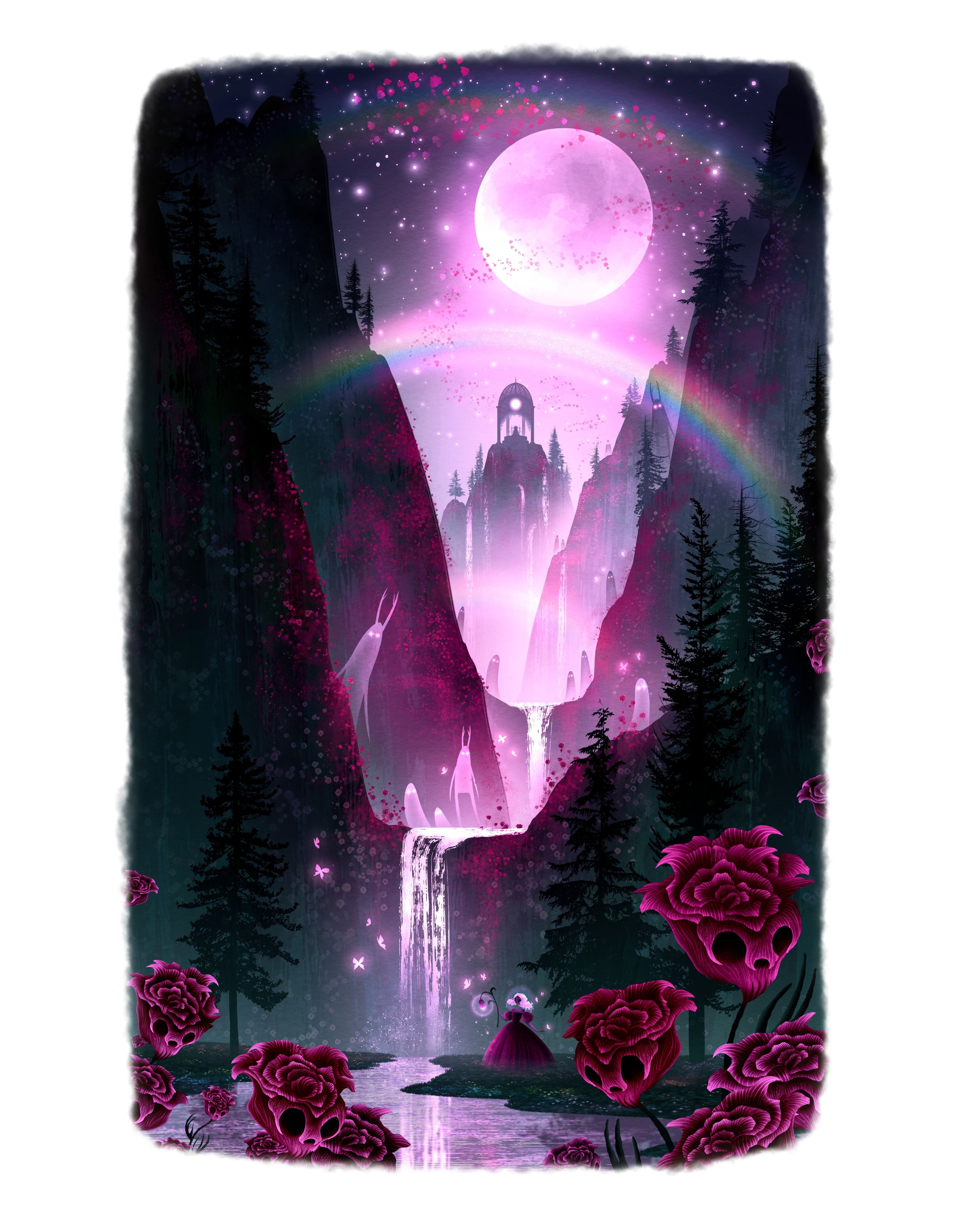 "Spirit Lands: Grimrose Gorge" LIMITED EDITION Wall Art Print