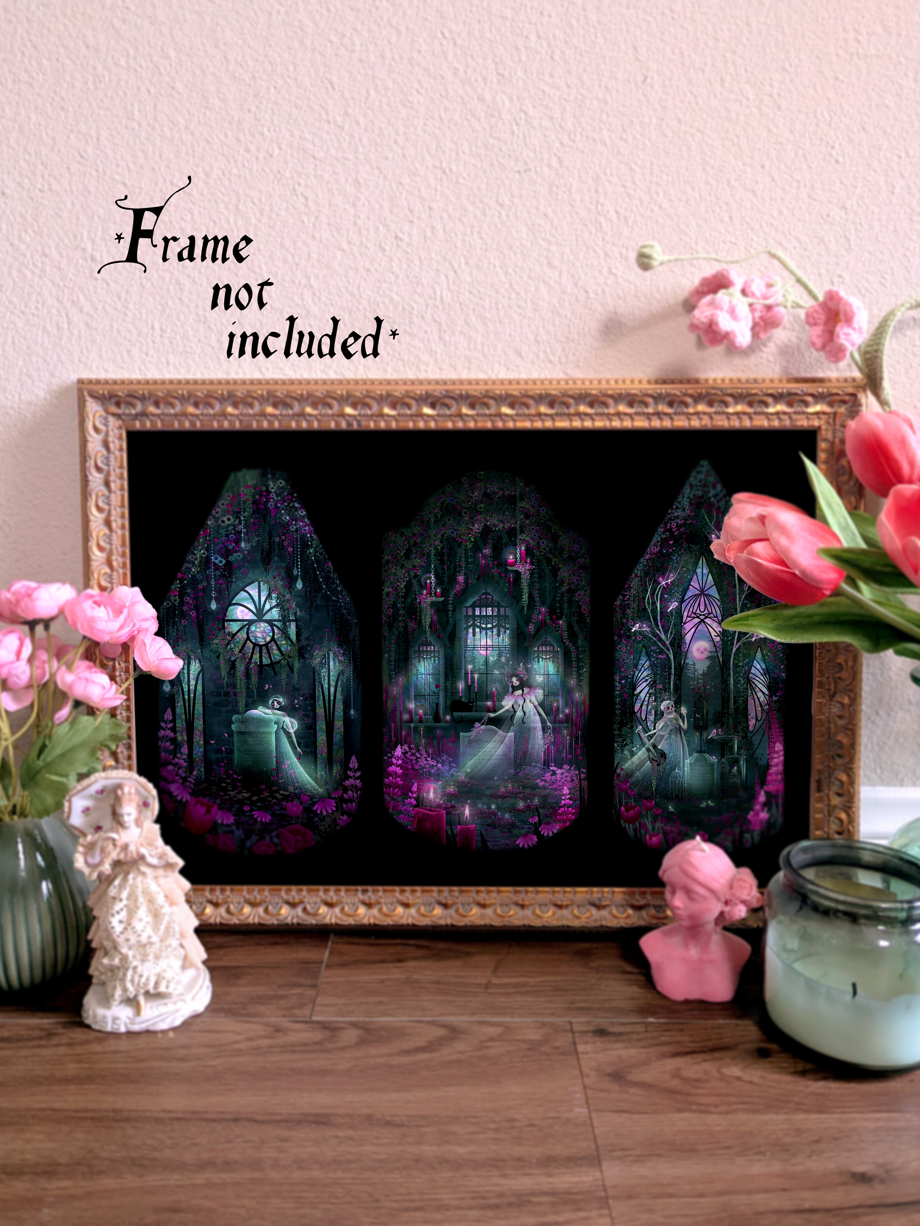 "Inside Cryptic Triptych"