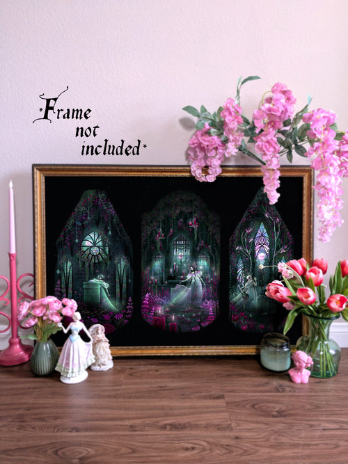 "Inside Cryptic Triptych"