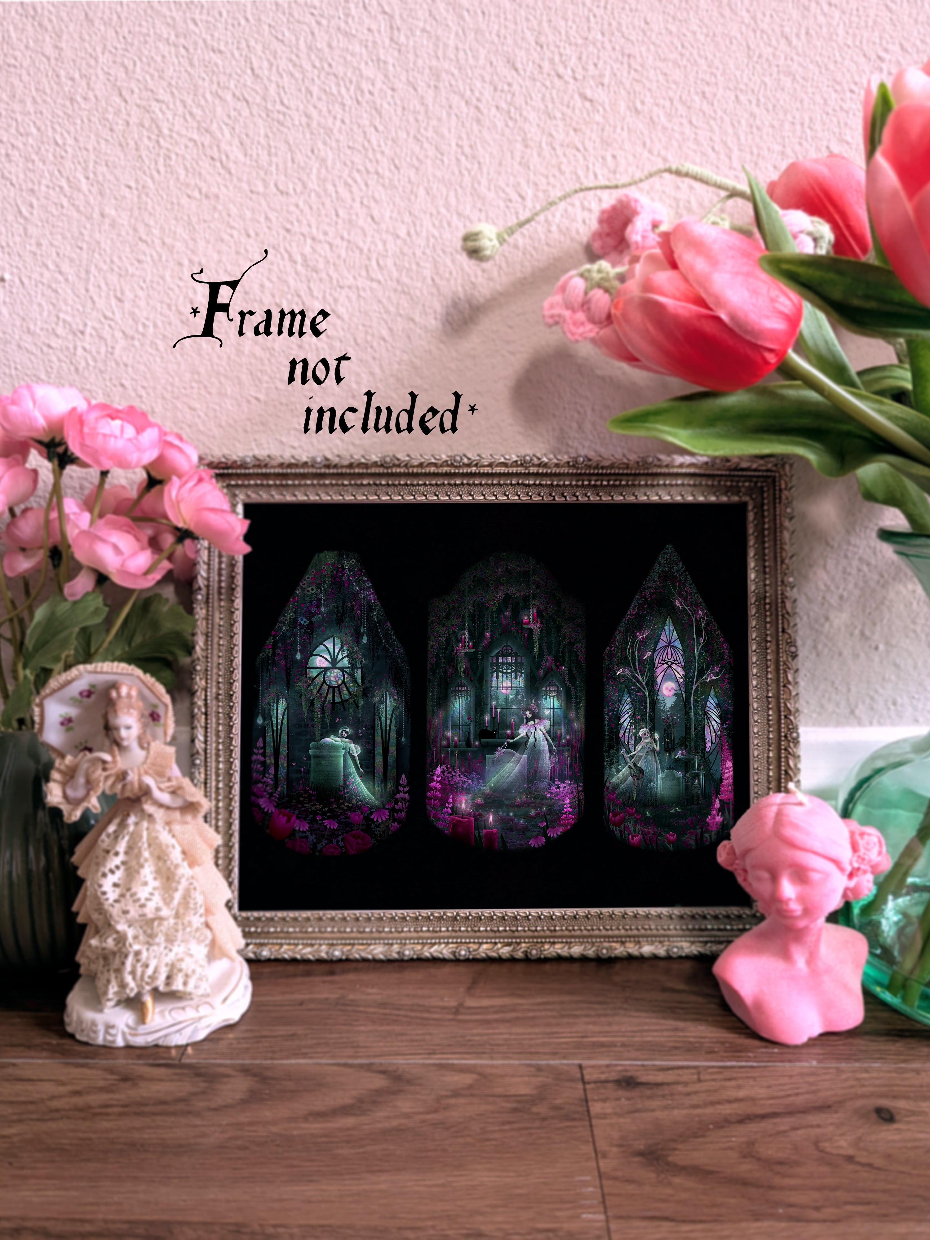"Inside Cryptic Triptych"
