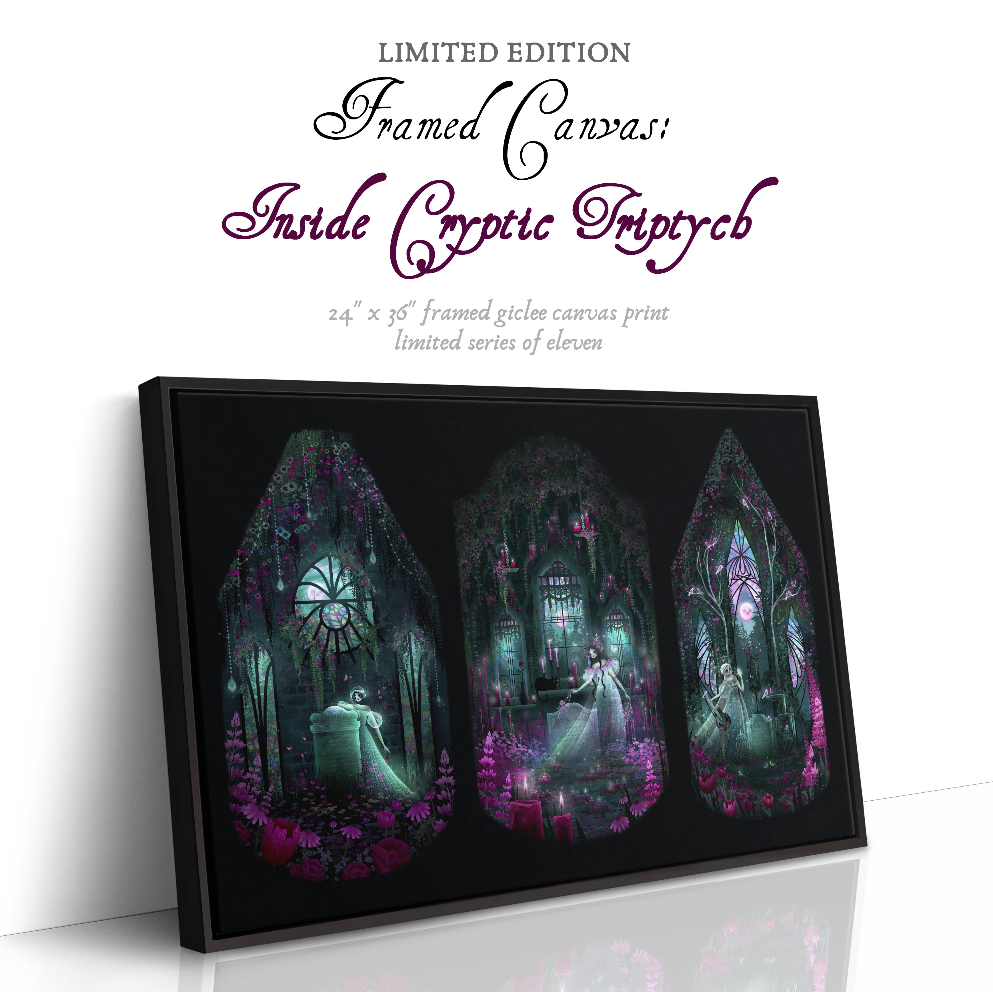 "Inside Cryptic Triptych"
