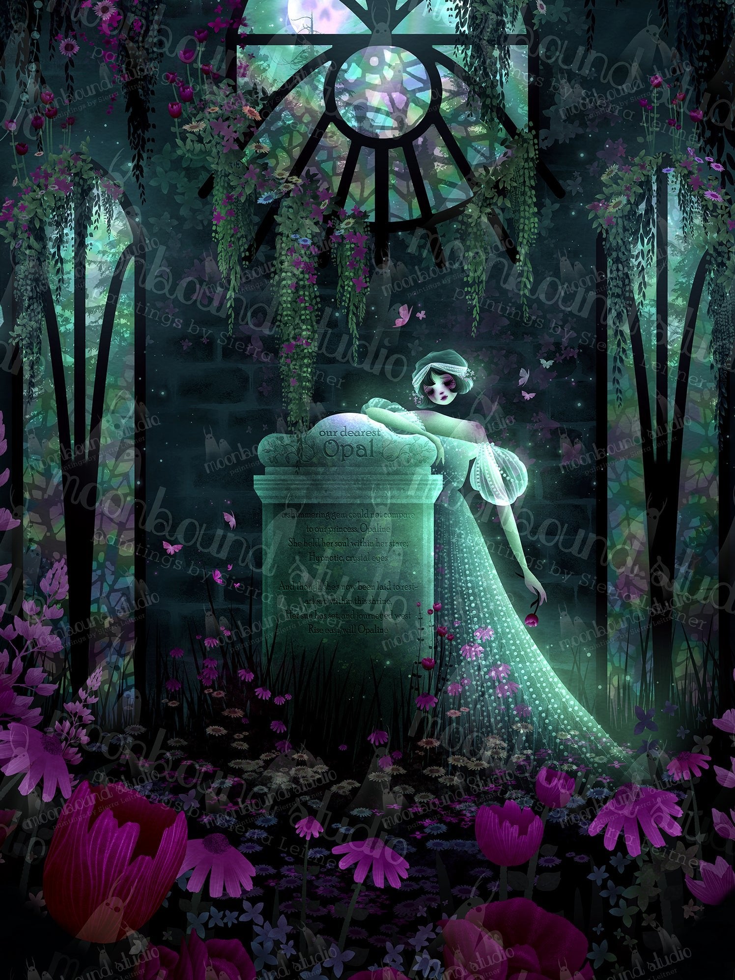 "Inside Cryptic Triptych"