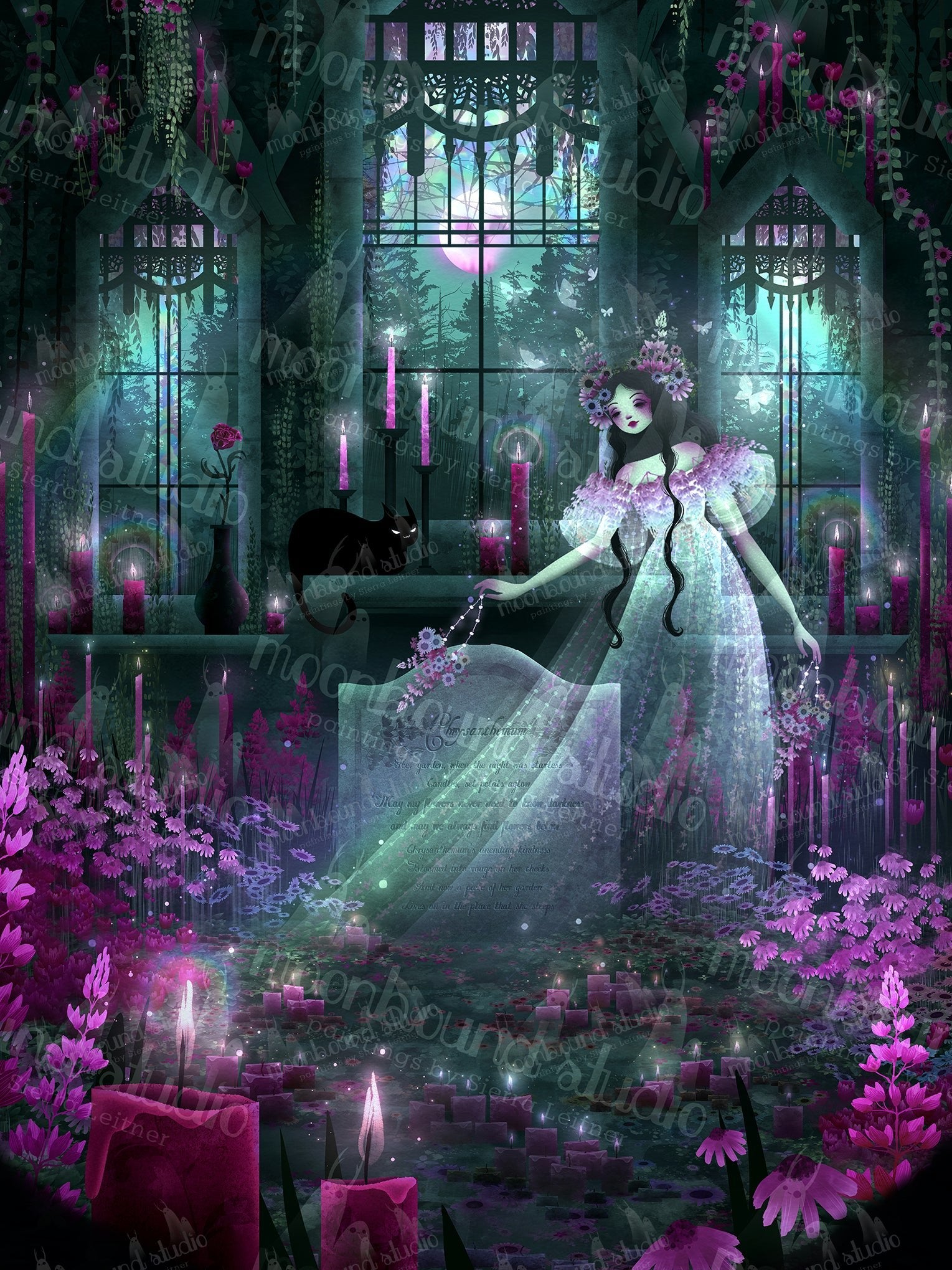 "Inside Cryptic Triptych"