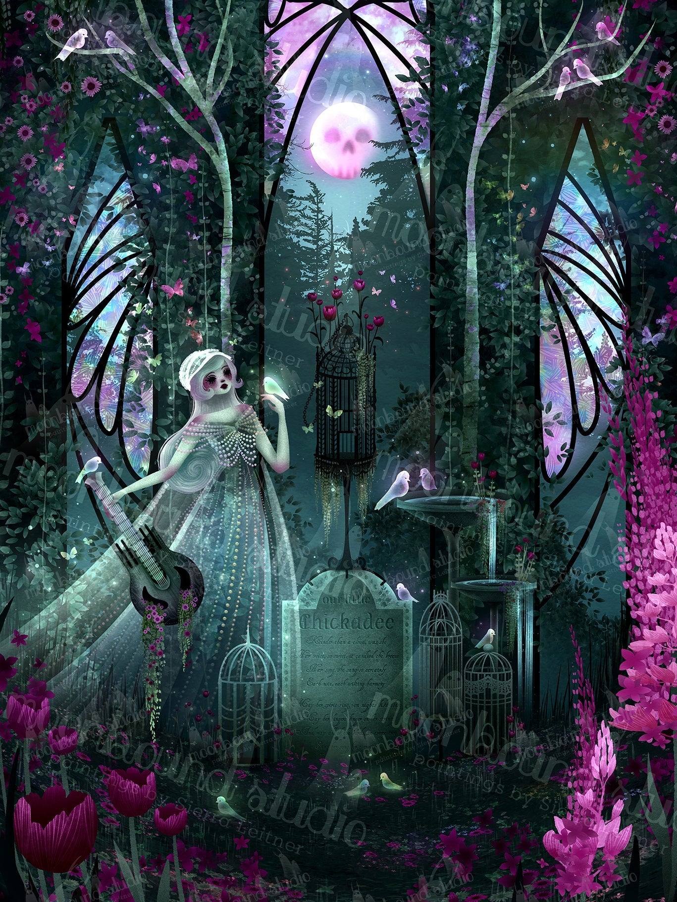 "Inside Cryptic Triptych"