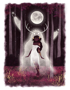 CLEARANCE "Irelia in the Forest" LIMITED EDITION Wall Art Print