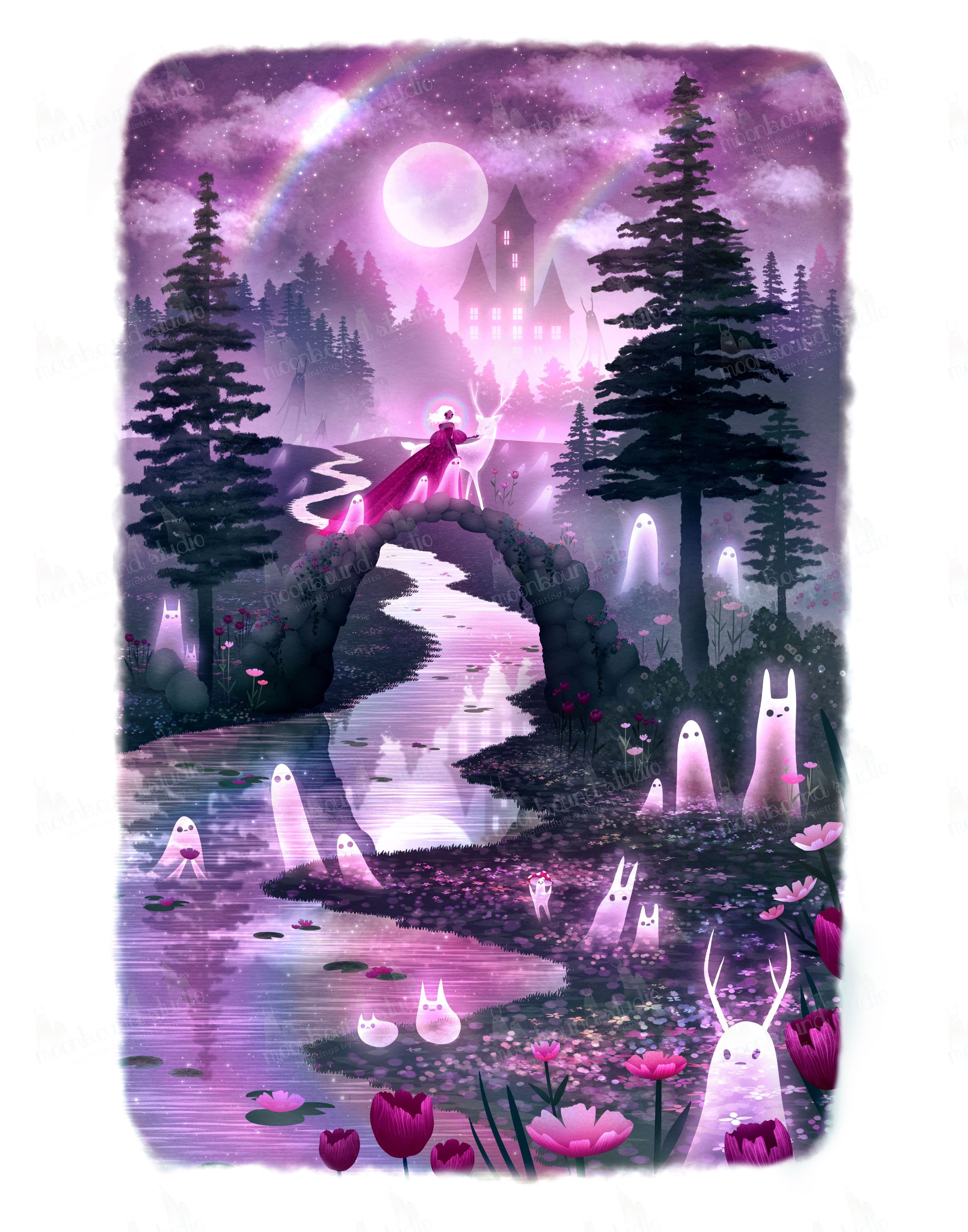 *Clearance*  11x14 "Spirit Lands: The River" (2023 remaster) Limited Edition Wall Art Print