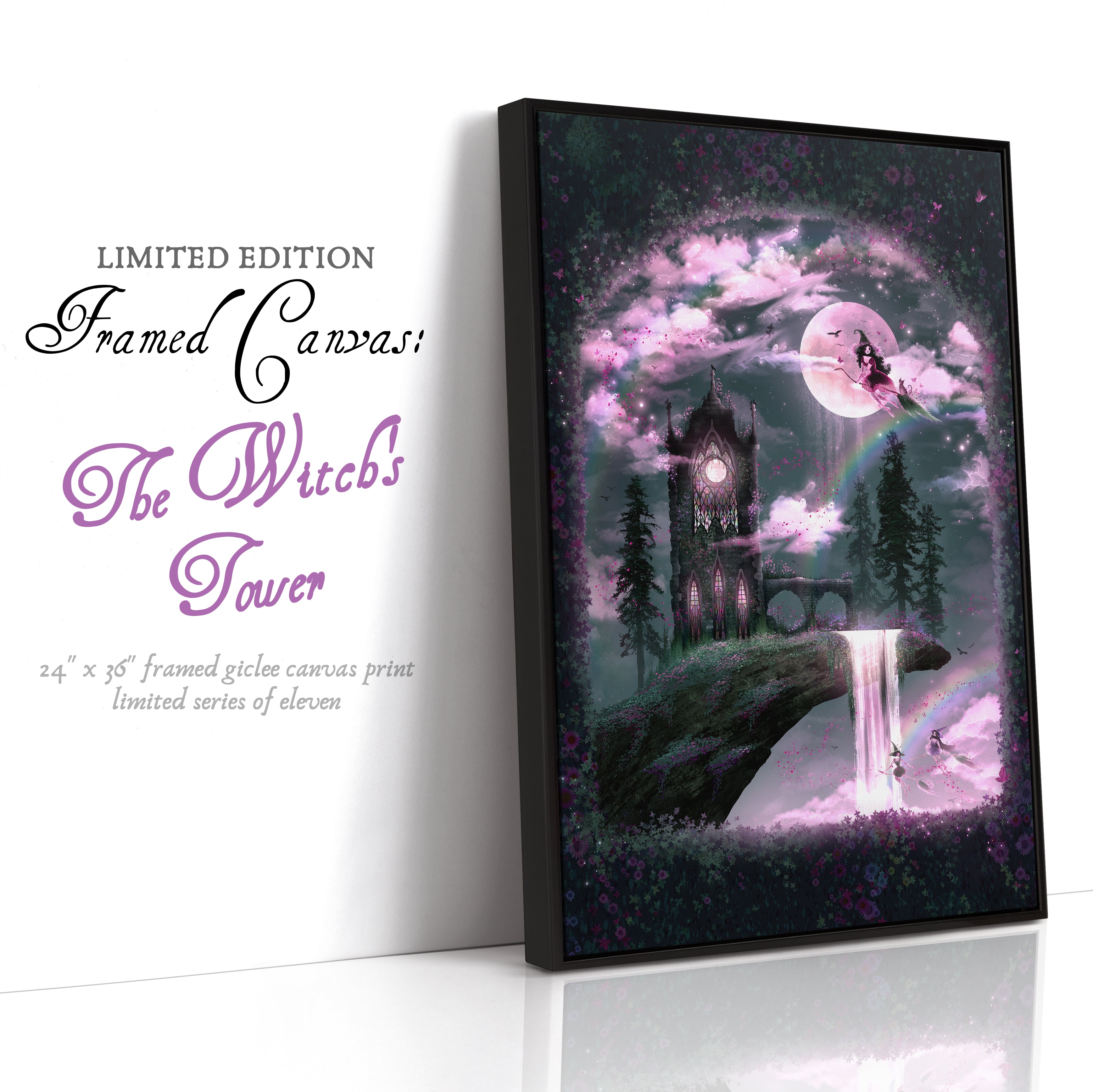 "The Witch's Tower" *Canvas* Limited Edition Giclee Wall Art Print