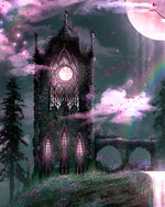 Load image into Gallery viewer, &quot;The Witch&#39;s Tower&quot; 13x19 Special Edition Garden Background Wall Art Print
