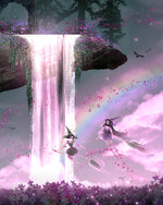 Load image into Gallery viewer, &quot;The Witch&#39;s Tower&quot; 13x19 Special Edition Garden Background Wall Art Print
