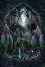 Load image into Gallery viewer, &quot;The Well of the Willows&quot; *Canvas* Limited Edition Giclee Wall Art Print
