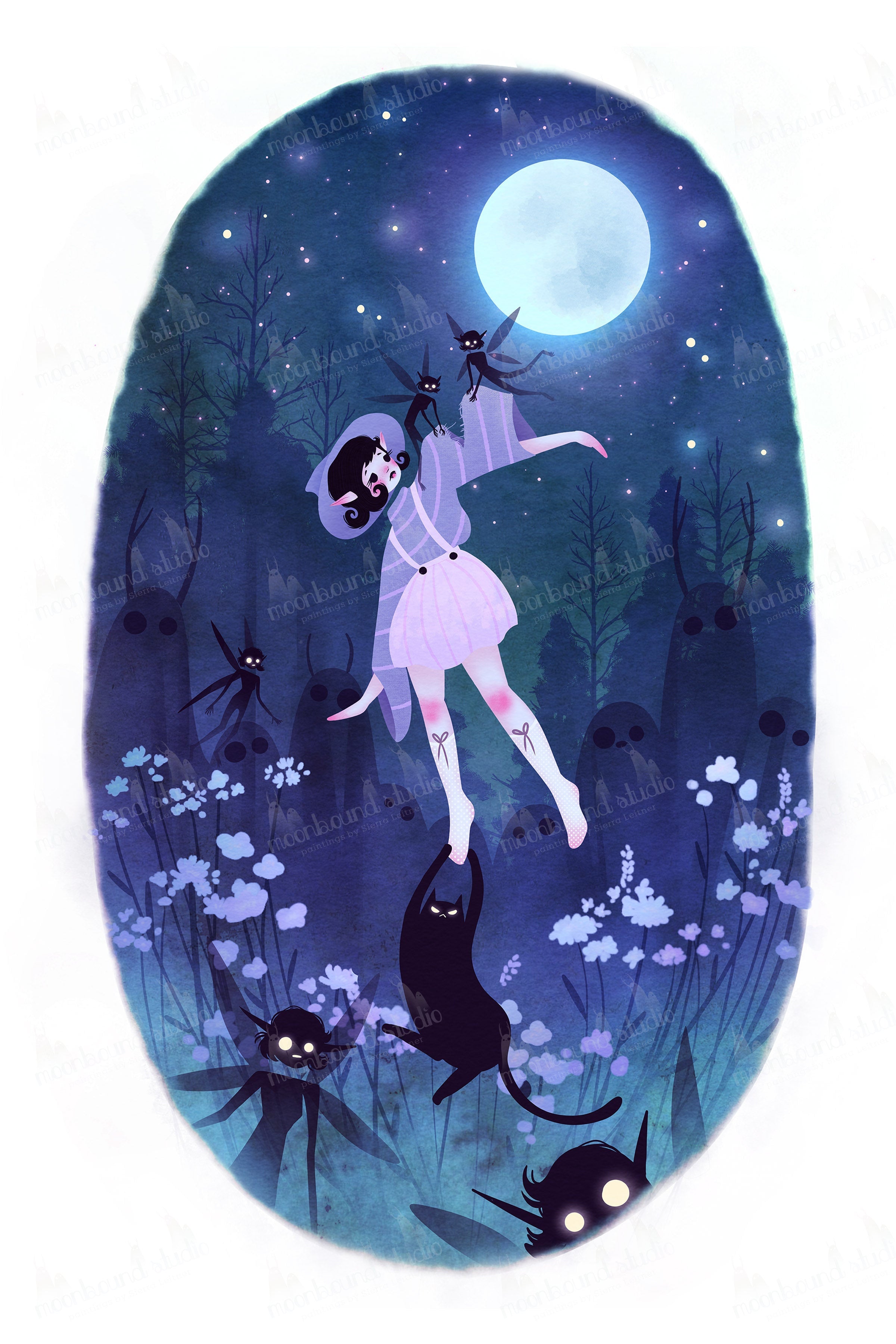 CLEARANCE "Dark Fae" LIMITED EDITION Wall Art Print