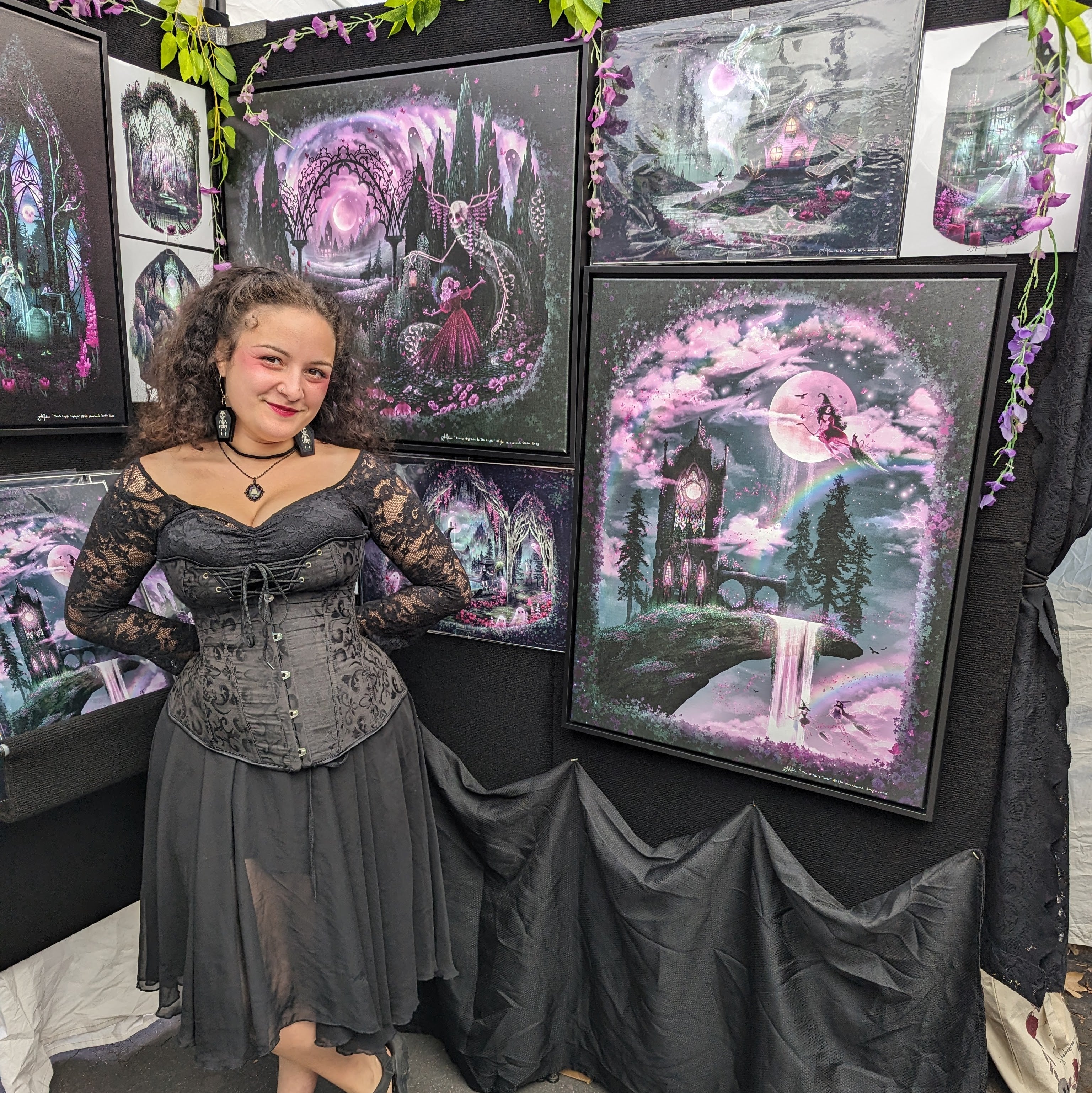 "The Witch's Tower" *Canvas* Limited Edition Giclee Wall Art Print