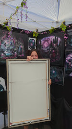 Load and play video in Gallery viewer, &quot;Princess Asha&#39;s window&quot; *Canvas* Limited Edition Giclee Wall Art Print
