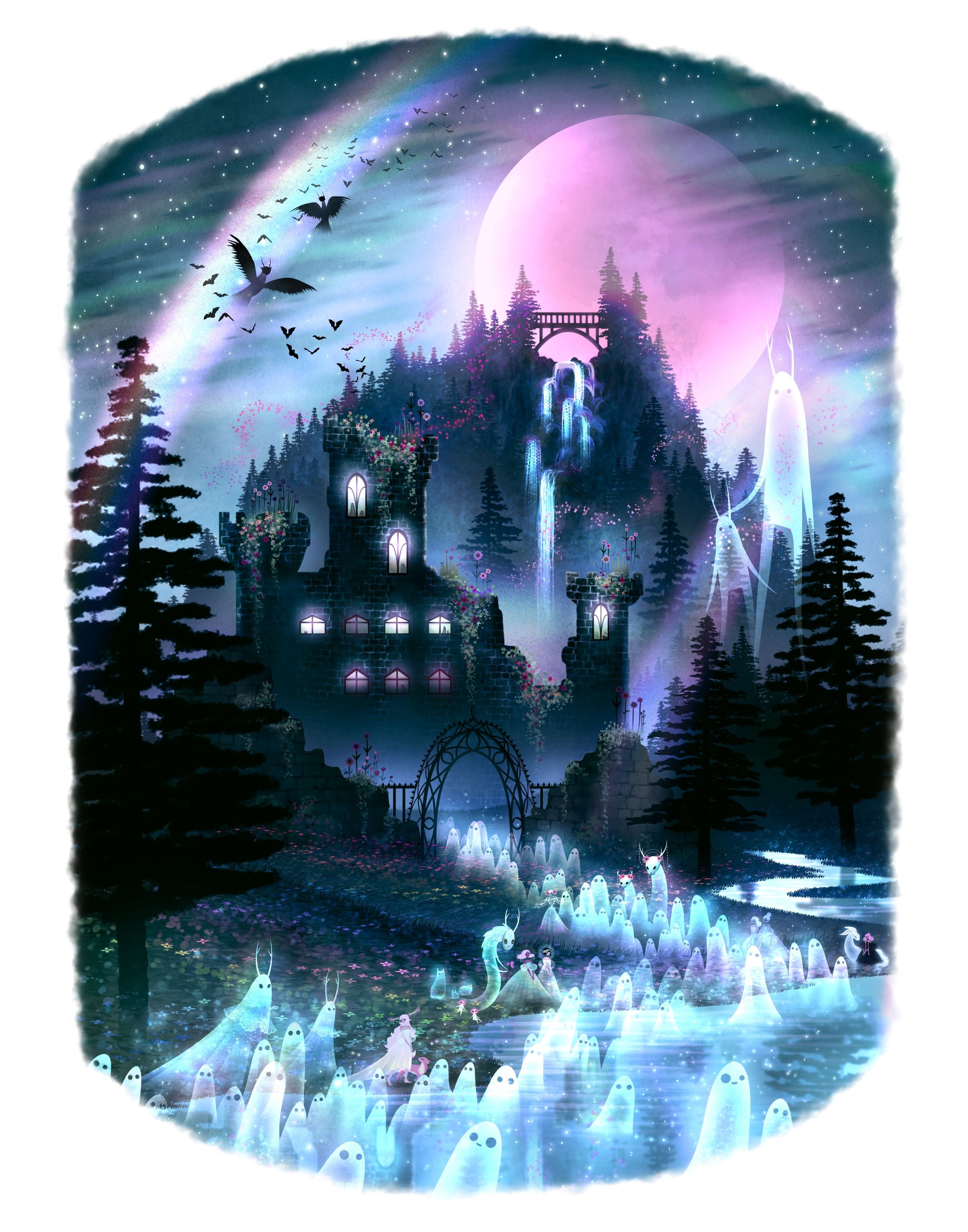 "Looming Castle" LIMITED EDITION Wall Art Print