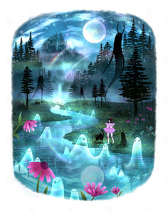 "Spectral River" Limited Edition Wall Art Print